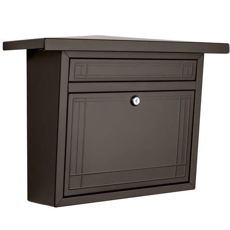 light metal door mail boxes|wall mounted front door mailbox.